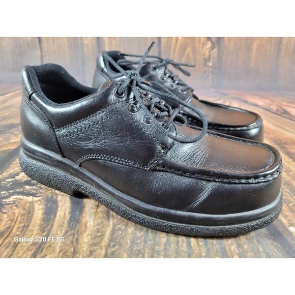 Red Wing Shoes Steel Toe Men Size 8.5 D Black Leather Work ASTMF 2413-05 VG main image 6